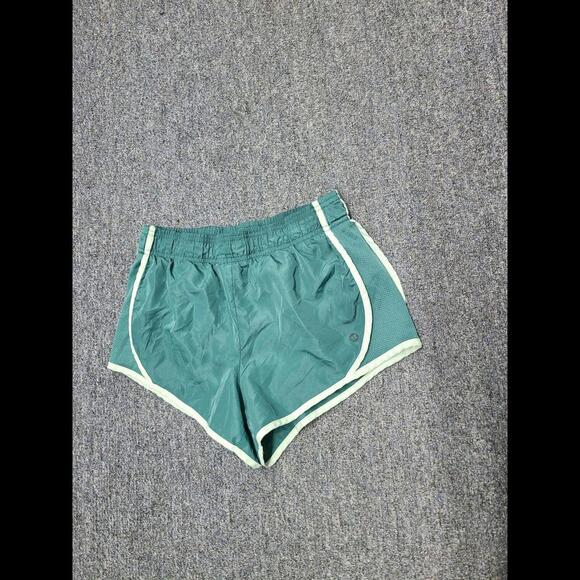RBX Reebok Athletic Running Shorts Women's S (Green/White) - Picture 2 of 7